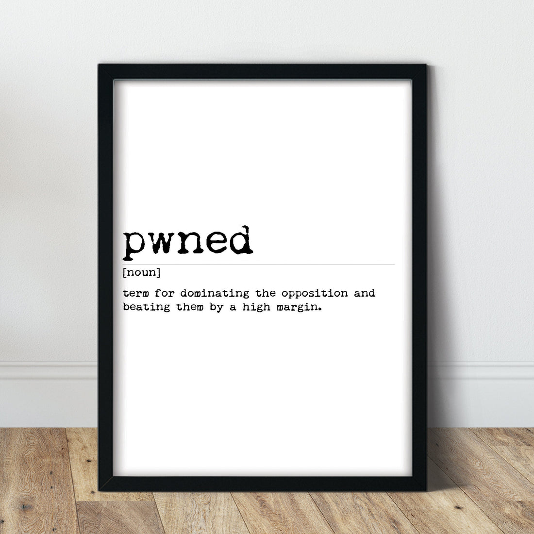 Pwned Definition Print
